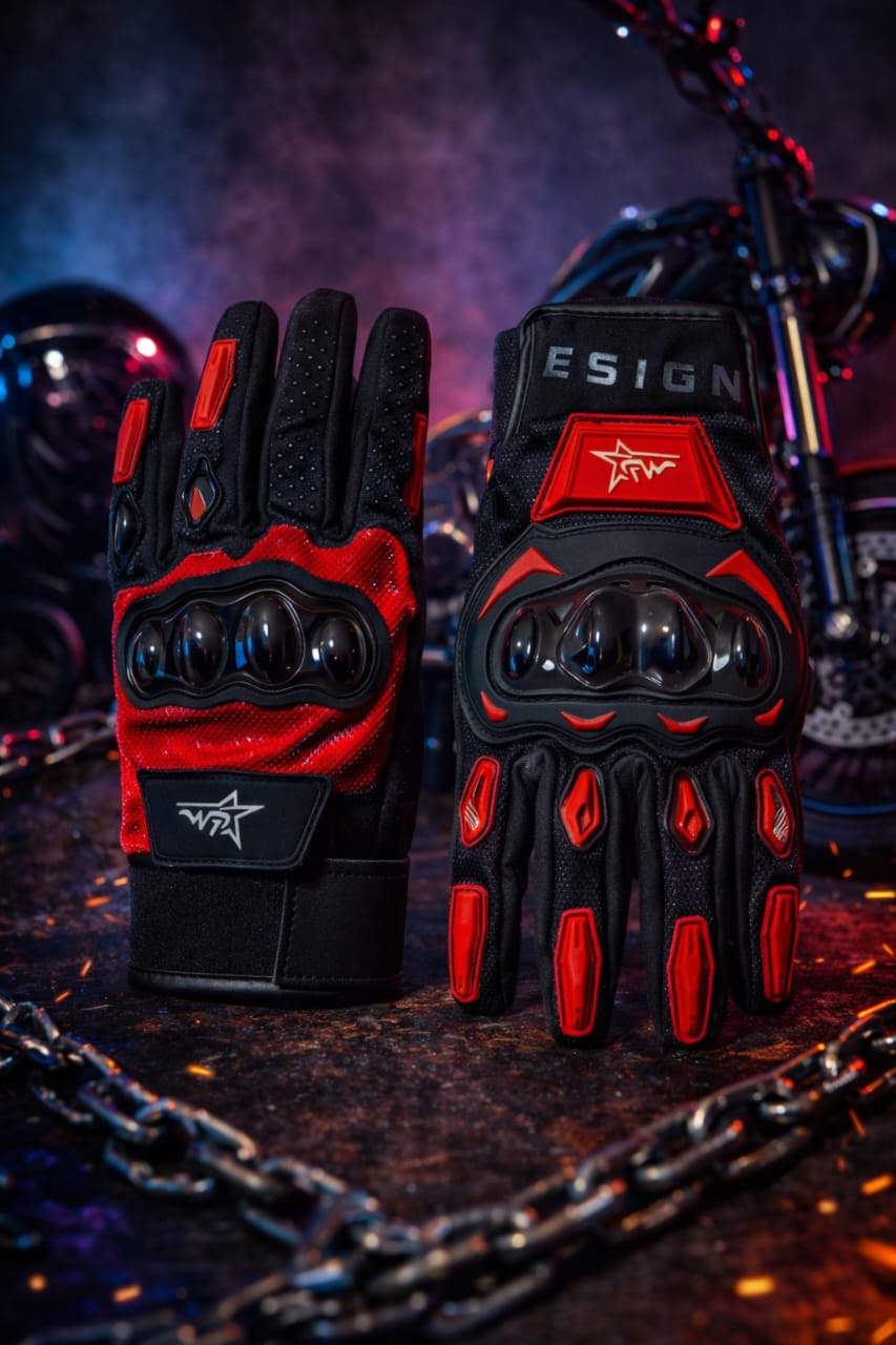 Guantes Deportivos Rojos L